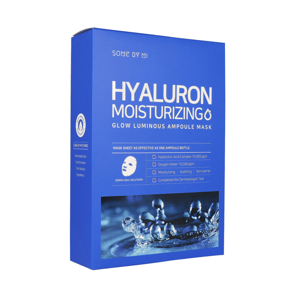 [US Exclusive] SOME BY MI Glow Luminous Ampoule Mask 02 Hyaluron Moisturizing - Dodoskin