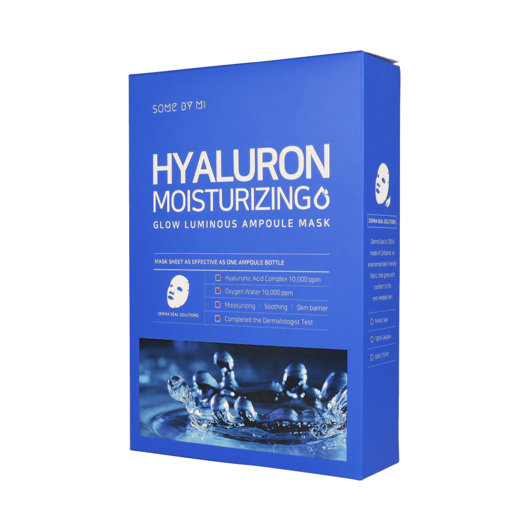[US Exclusive] SOME BY MI Glow Luminous Ampoule Mask 02 Hyaluron Moisturizing - Dodoskin