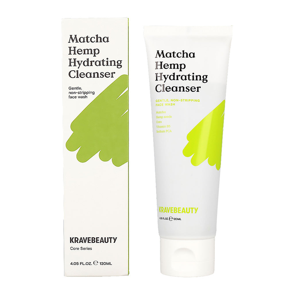 Krave Beauty Matcha Hemp Hydrating Cleanser 120ml - Dodoskin