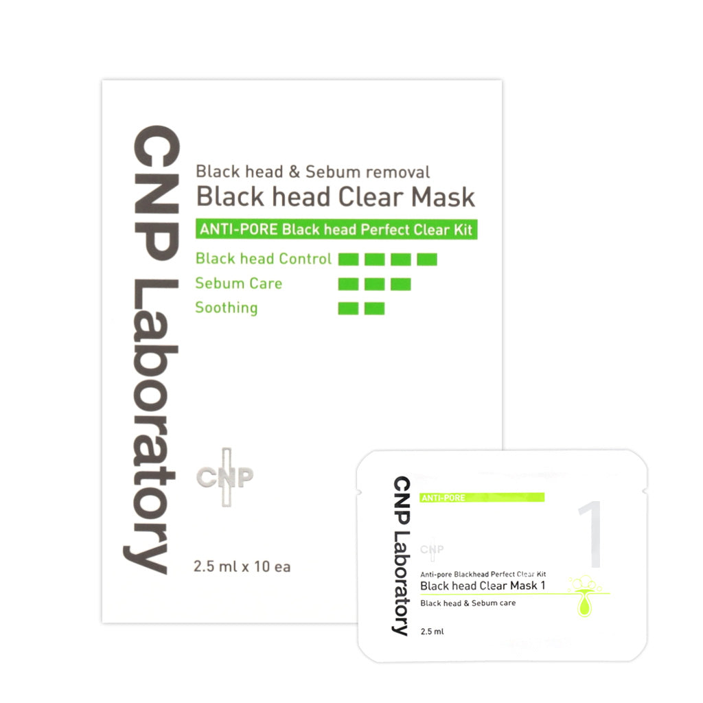 CNP Laboratory Anti-Pore Black Head Clear Kit 10 Pack - Dodoskin