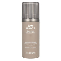 the SAEM Gem Miracle Black Pearl O2 Bubble Mask 105g - Dodoskin