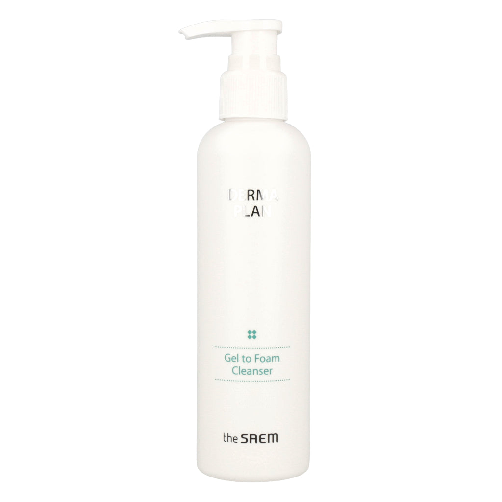 The SAEM Derma Plan Gel to Form Cleanser 180ml - Dodoskin