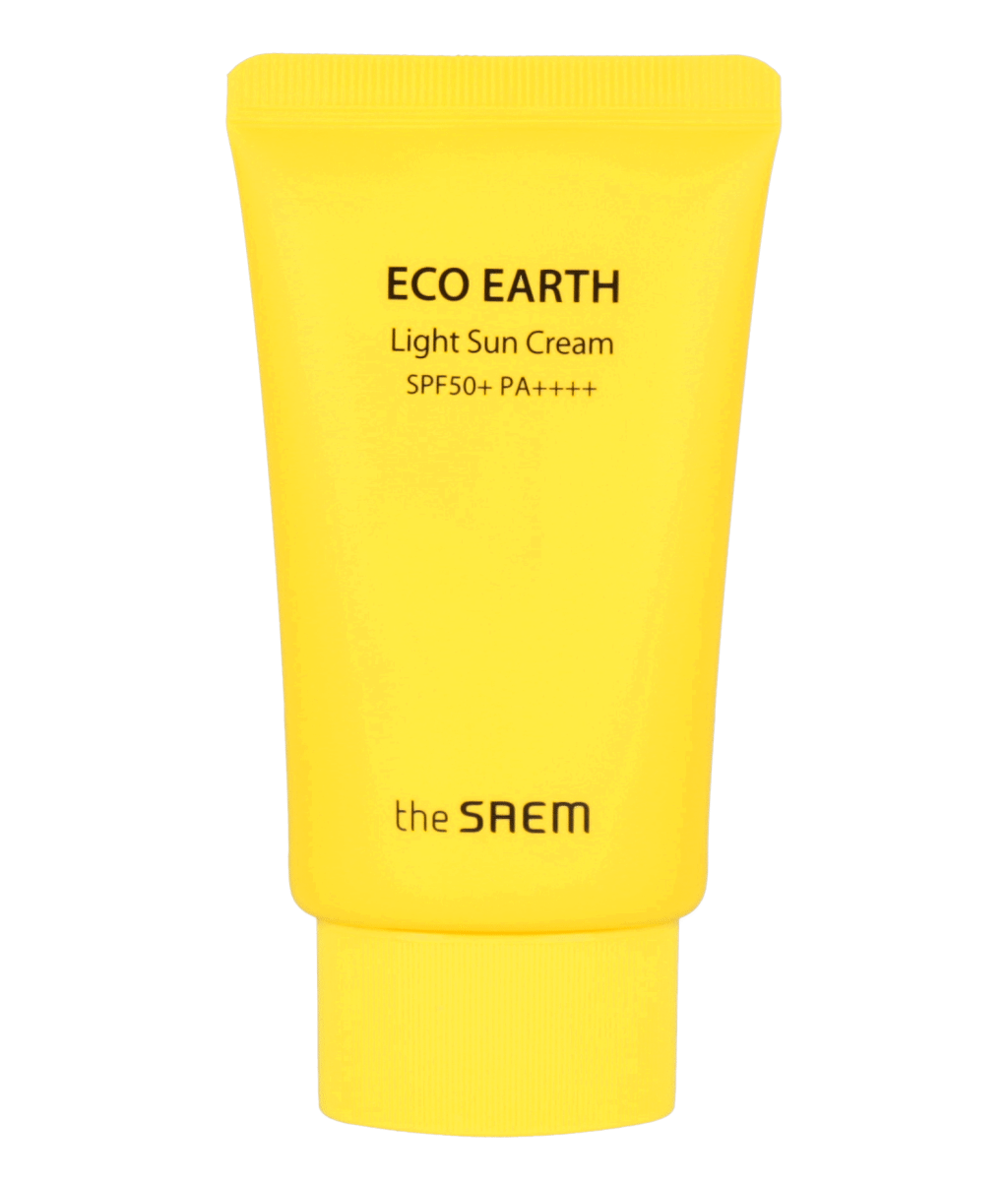 the SAEM Eco Earth Light Sun Cream SPF50+ PA+++ 50g - Dodoskin