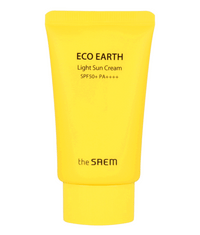 the SAEM Eco Earth Light Sun Cream SPF50+ PA+++ 50g - Dodoskin