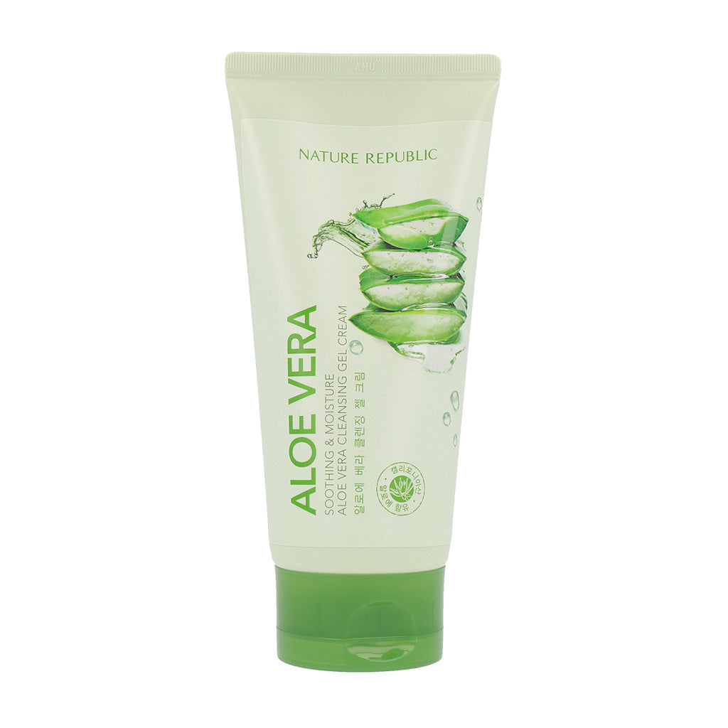 NATURE REPUBLIC Soothing & Moisture Aloe Vera Cleansing Gel Cream 150ml