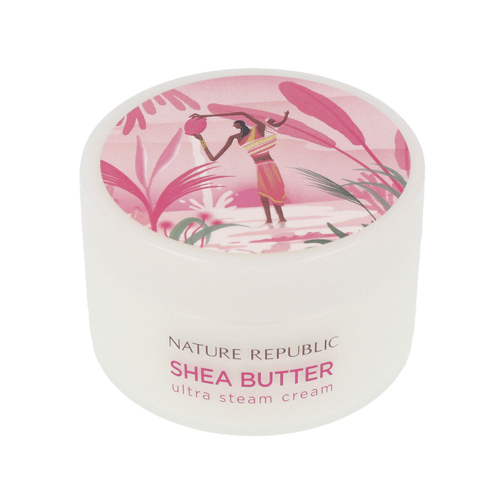 [US Exclusive] NATURE REPUBLIC Shea Butter Steam Cream 100ml #Fresh #Moist #Ultra - Dodoskin