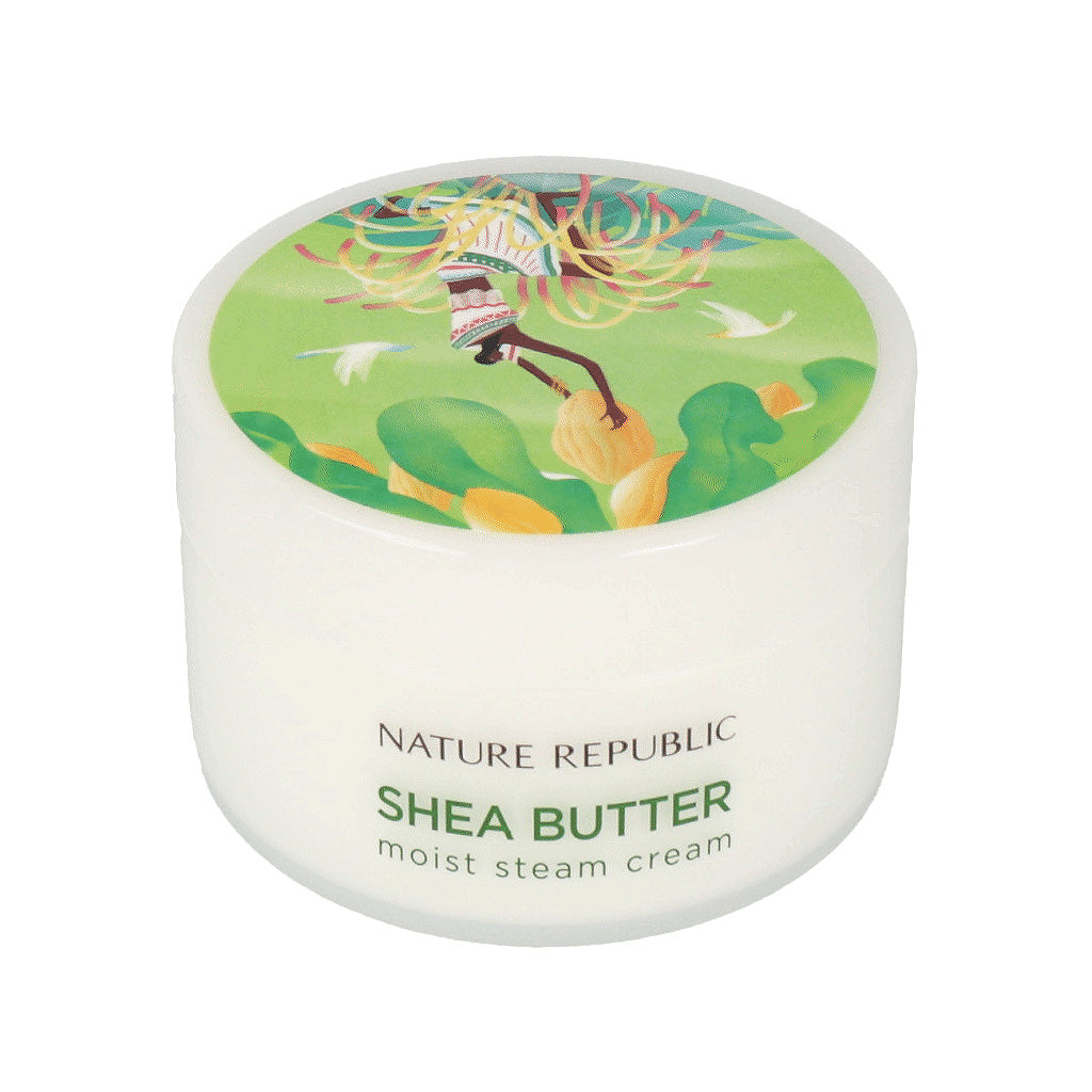 [US Exclusive] NATURE REPUBLIC Shea Butter Steam Cream 100ml #Fresh #Moist #Ultra - Dodoskin