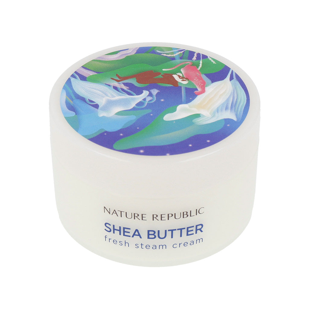 [US Exclusive] NATURE REPUBLIC Shea Butter Steam Cream 100ml #Fresh #Moist #Ultra - Dodoskin