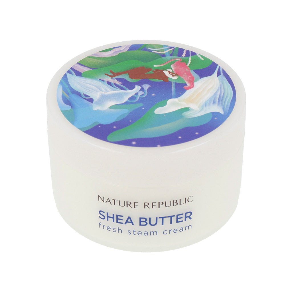NATURE REPUBLIC Shea Butter Steam Cream 100ml #Fresh #Moist #Ultra - Dodoskin