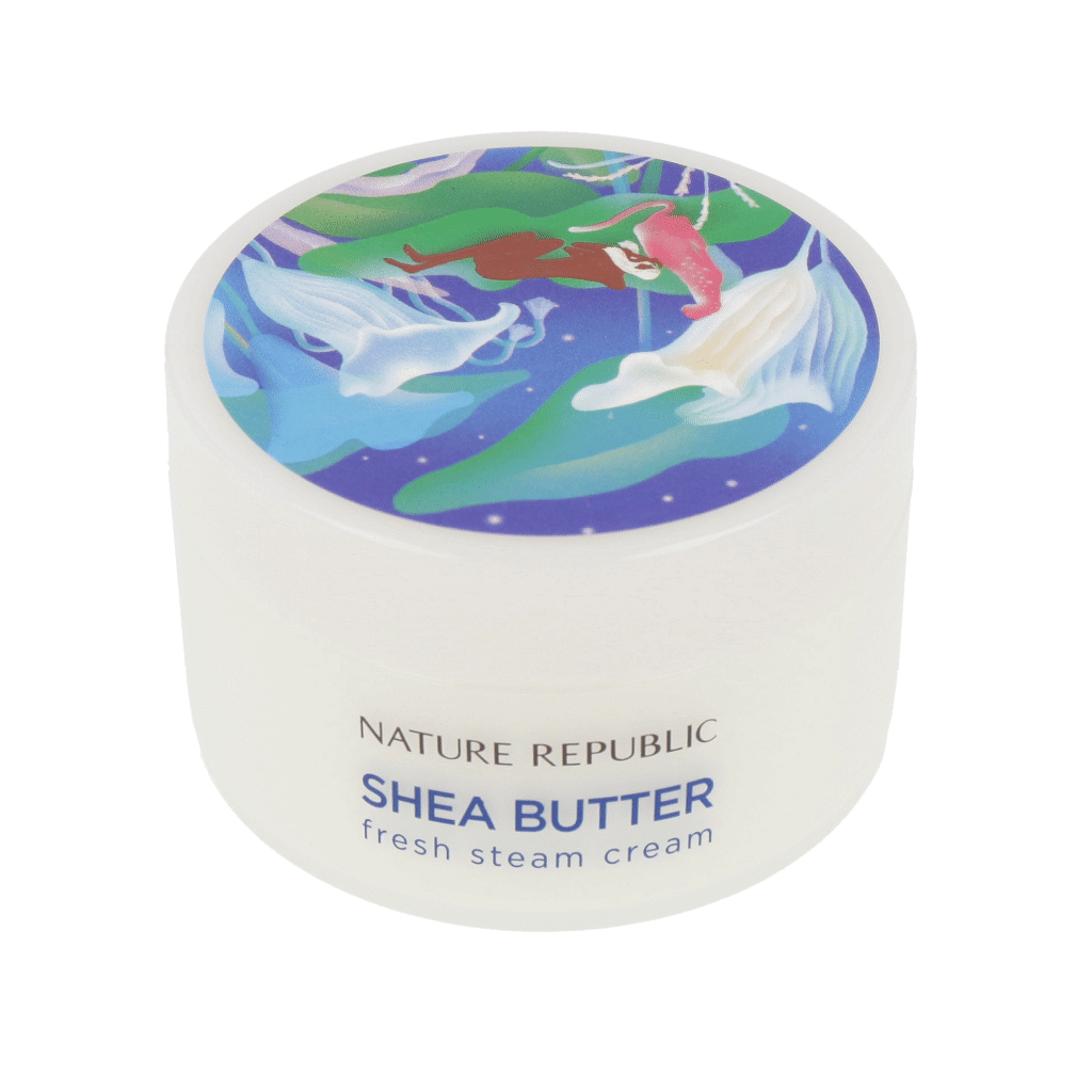 [US Exclusive] NATURE REPUBLIC Shea Butter Steam Cream 100ml #Fresh #Moist #Ultra - Dodoskin