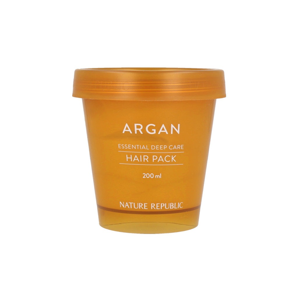 NATURE REPUBLIC Argan Essential Deep Care Hair Pack 200ml[Renewal] - Dodoskin