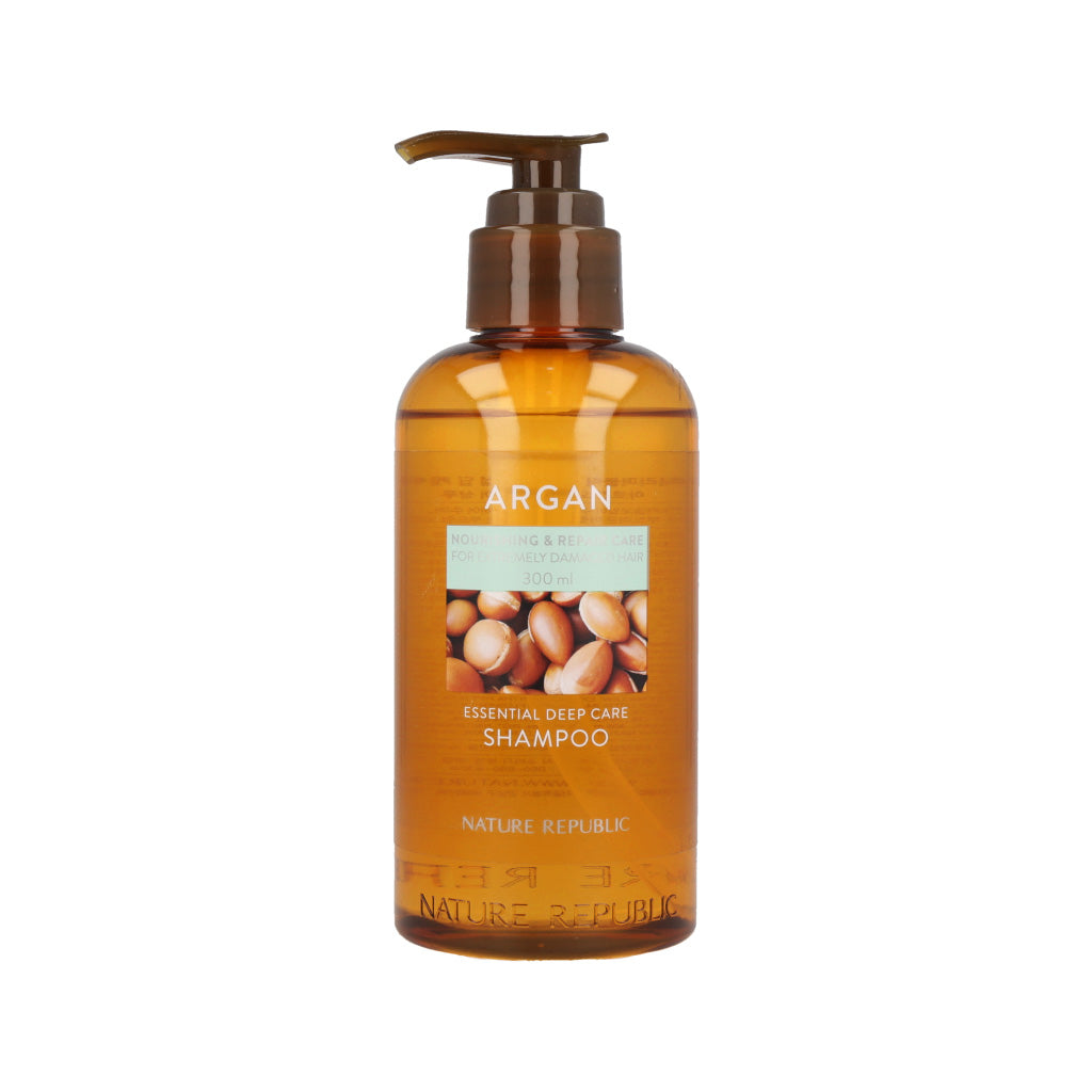 [US Exclusive] NATURE REPUBLIC Argan Essential Deep Care Shampoo 300ml [Renewal] - Dodoskin