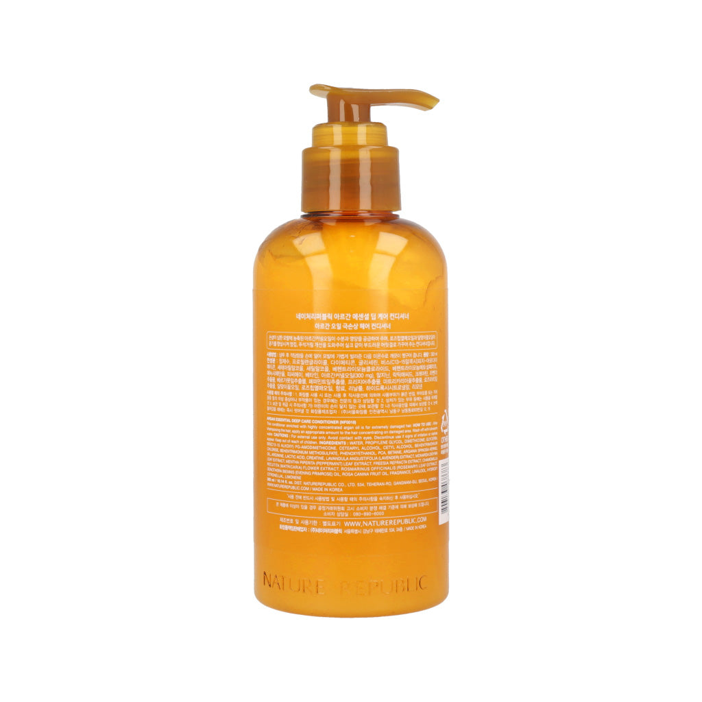 NATURE REPUBLIC Argan Essential Deep Care Conditioner 300ml [Renewal] - Dodoskin