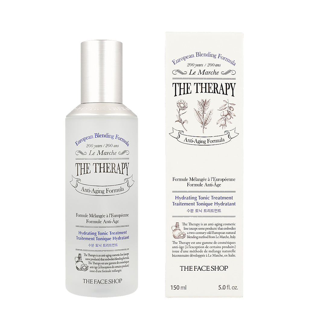 [US Exclusive] THE FACE SHOP The Therapy Hydrating Tonic Treatment 150ml - Dodoskin