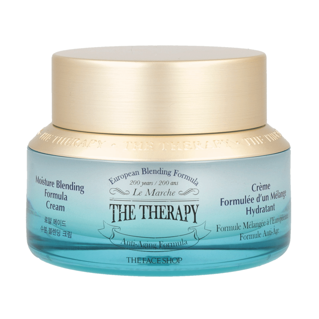 Luxurious 50ml The Face Shop The Therapy Royal Made Moisture Blending Formula Cream.