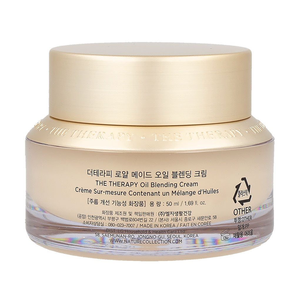 [US Exclusive] THE FACE SHOP The Therapy Oil Blending Cream 50ml - Dodoskin