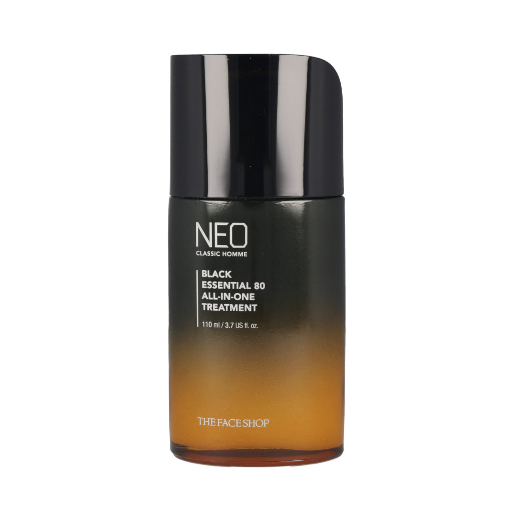 THE FACE SHOP NEO CLASSIC HOMME Black Essential 80 All in One Treatment 110ml - Dodoskin