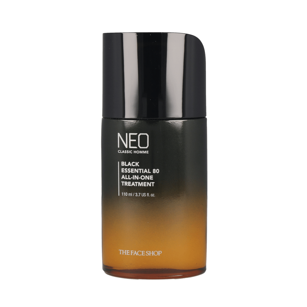 THE FACE SHOP NEO CLASSIC HOMME Black Essential 80 All in One Treatment 110ml - Dodoskin