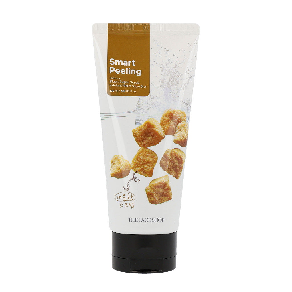 THE FACE SHOP Smart Peeling Honey Black Sugar Scrub 120ml