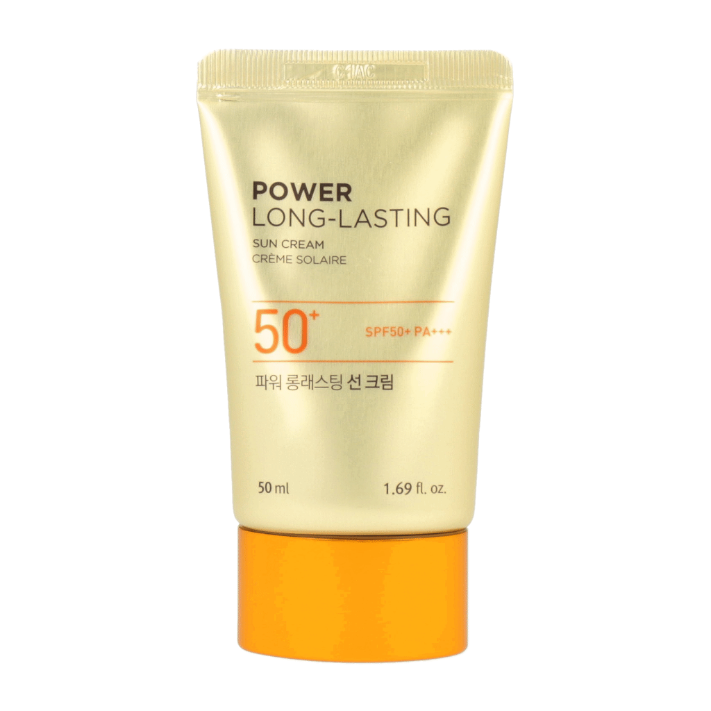 [US Exclusive] THE FACE SHOP Power Long Lasting Sun Cream 50ml SPF50+ PA+++ - Dodoskin