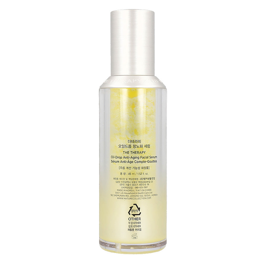 [US Exclusive] THE FACE SHOP The Therapy Oil Drop Anti-Aging Serum 45ml - Dodoskin