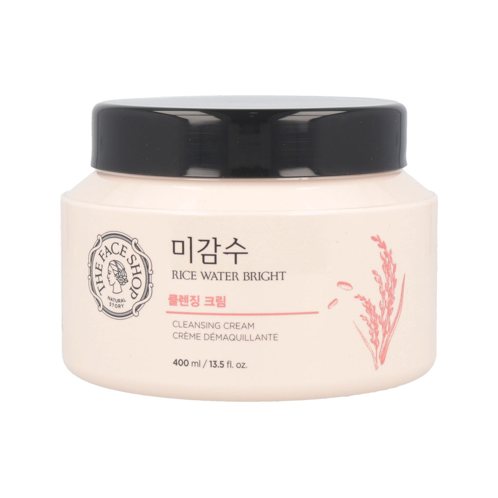 [US Exclusive] THE FACE SHOP Rice Water Bright Cleansing Cream 400ml - Dodoskin