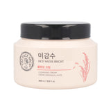 [Stock américain] THE FACE SHOP Rice Water Bright Nettoying Cream 400ml