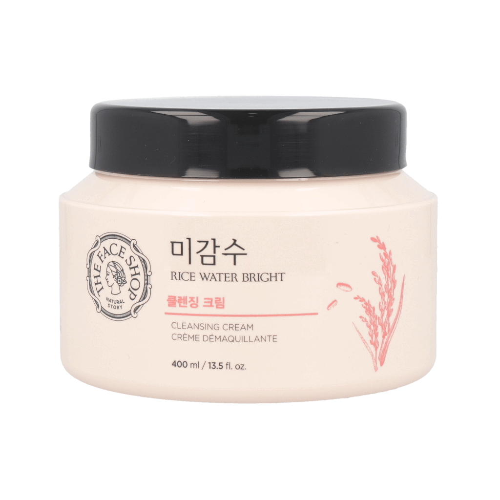 THE FACE SHOP Rice Water Bright Cleansing Cream 400ml - Dodoskin
