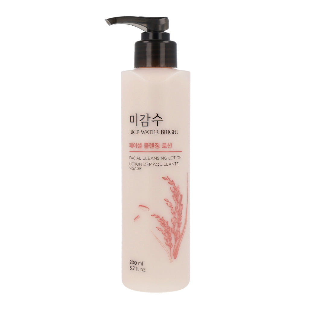 THE FACE SHOP Rice Water Bright Cleansing Lotion 200ml - Dodoskin