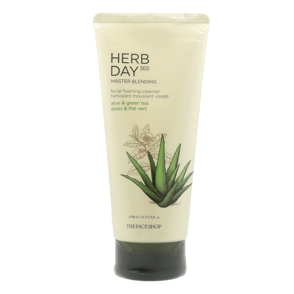 THE FACE SHOP Herb Day 365 Master Blending Cleanser 170ml Aloe - Dodoskin