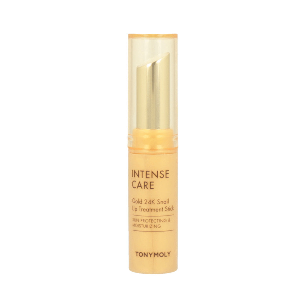 TONYMOLY Intense Care Gold 24K Snail Lip Treatment Stick SPF15 (3.5g) - Dodoskin
