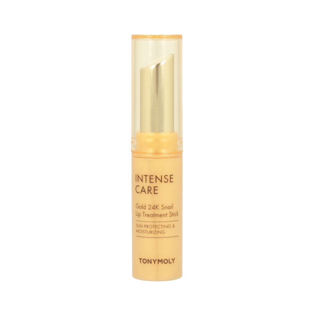 TONYMOLY Intense Care Gold 24K Snail Lip Treatment Stick SPF15 (3.5g) - Dodoskin
