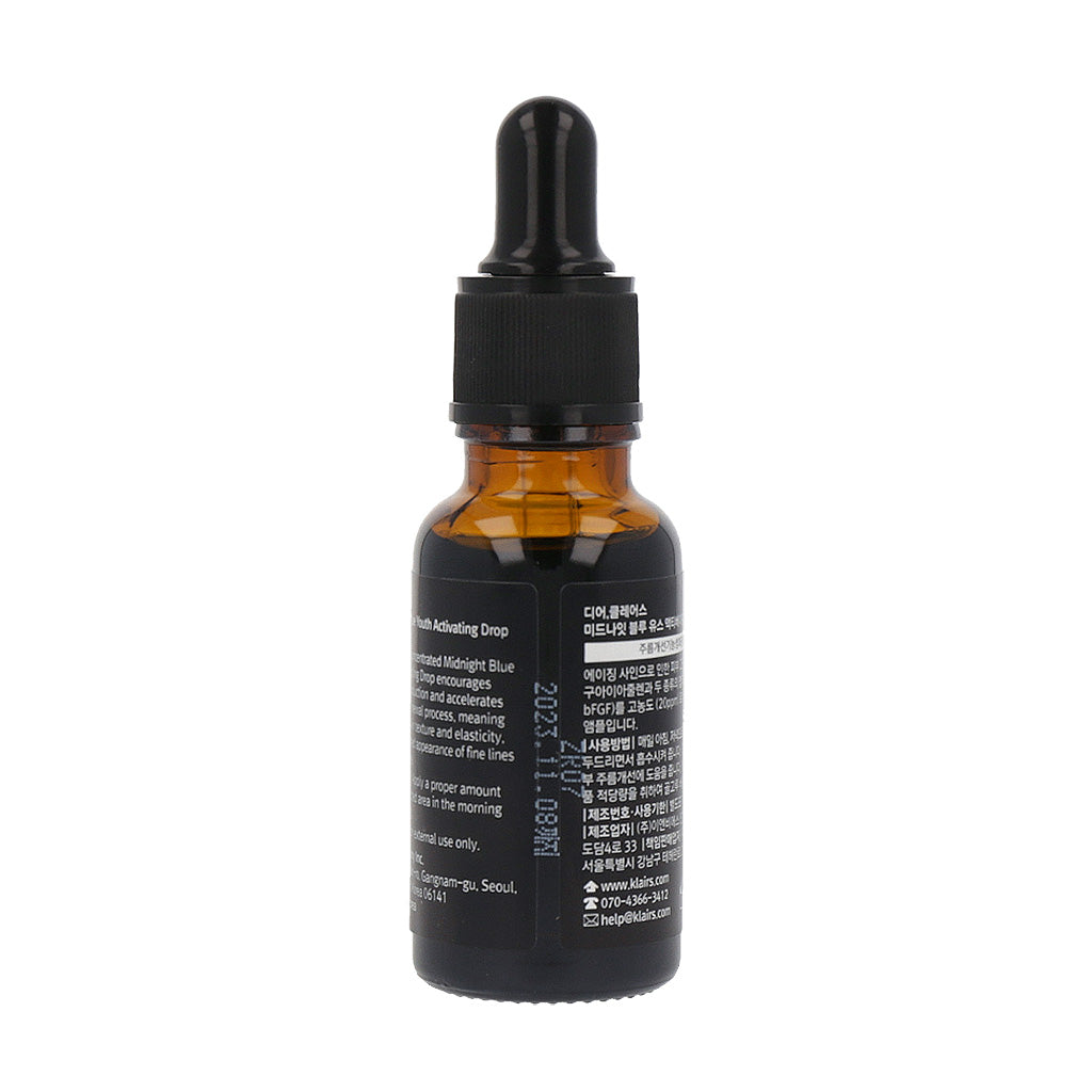 Klairs Midnight Blue Youth Activating Drop 20ml - Dodoskin