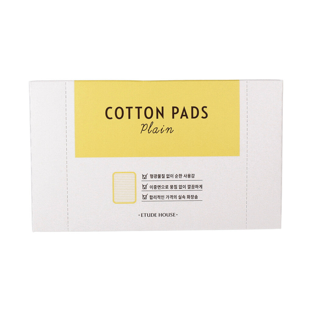 [US Exclusive] ETUDE HOUSE Cotton Pads #Plain Type 80 pcs - Dodoskin