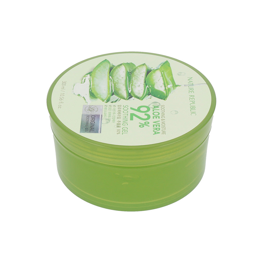[US Exclusive] NATURE REPUBLIC Soothing & Moisture Aloe Vera 92% Soothing Gel 300ml - Dodoskin