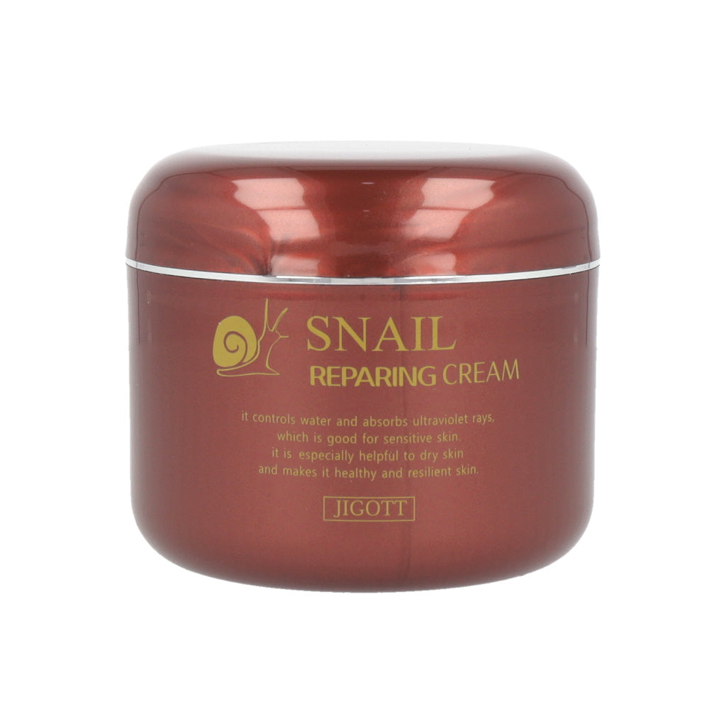 JIGOTT Snail Reparing Cream 100g - Dodoskin
