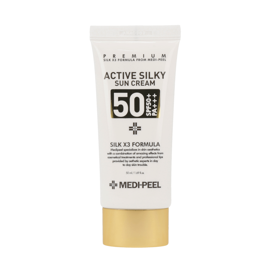 MEDI-PEEL Active Silky Sun Cream SPF50+ PA+++ 50ml - Dodoskin