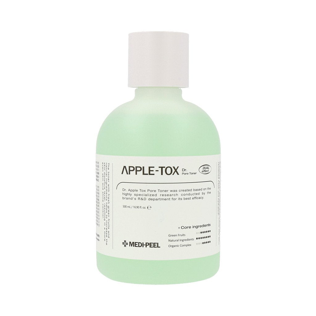 [US Exclusive] MEDI-PEEL Dr.Apple Tox Pore Toner 500ml / 16.91 fl.oz - Dodoskin