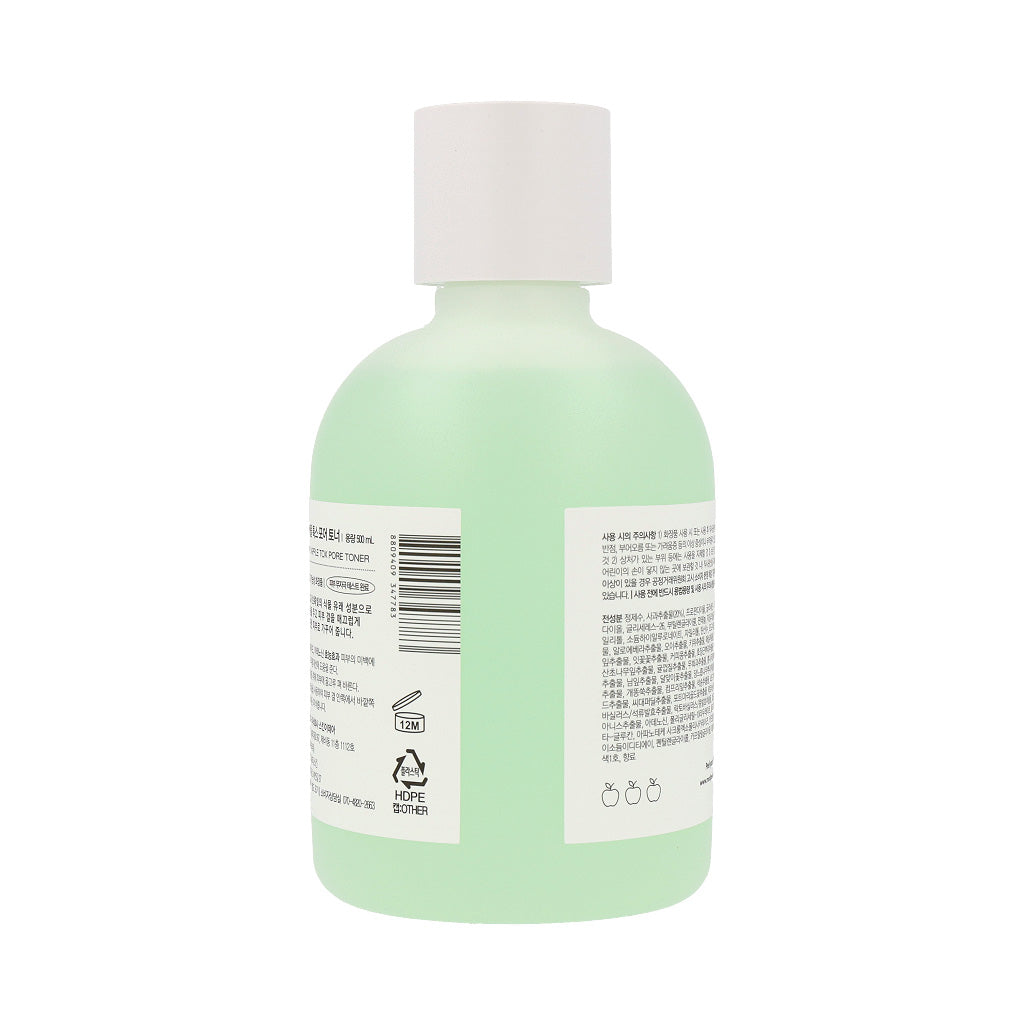 MEDI-PEEL Dr.Apple Tox Pore Toner 500ml / 16.91 fl.oz - Dodoskin