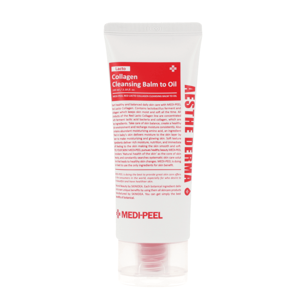 MEDI-PEEL Red Lacto Collagen Cleansing Balm to Oil 100ml - Dodoskin