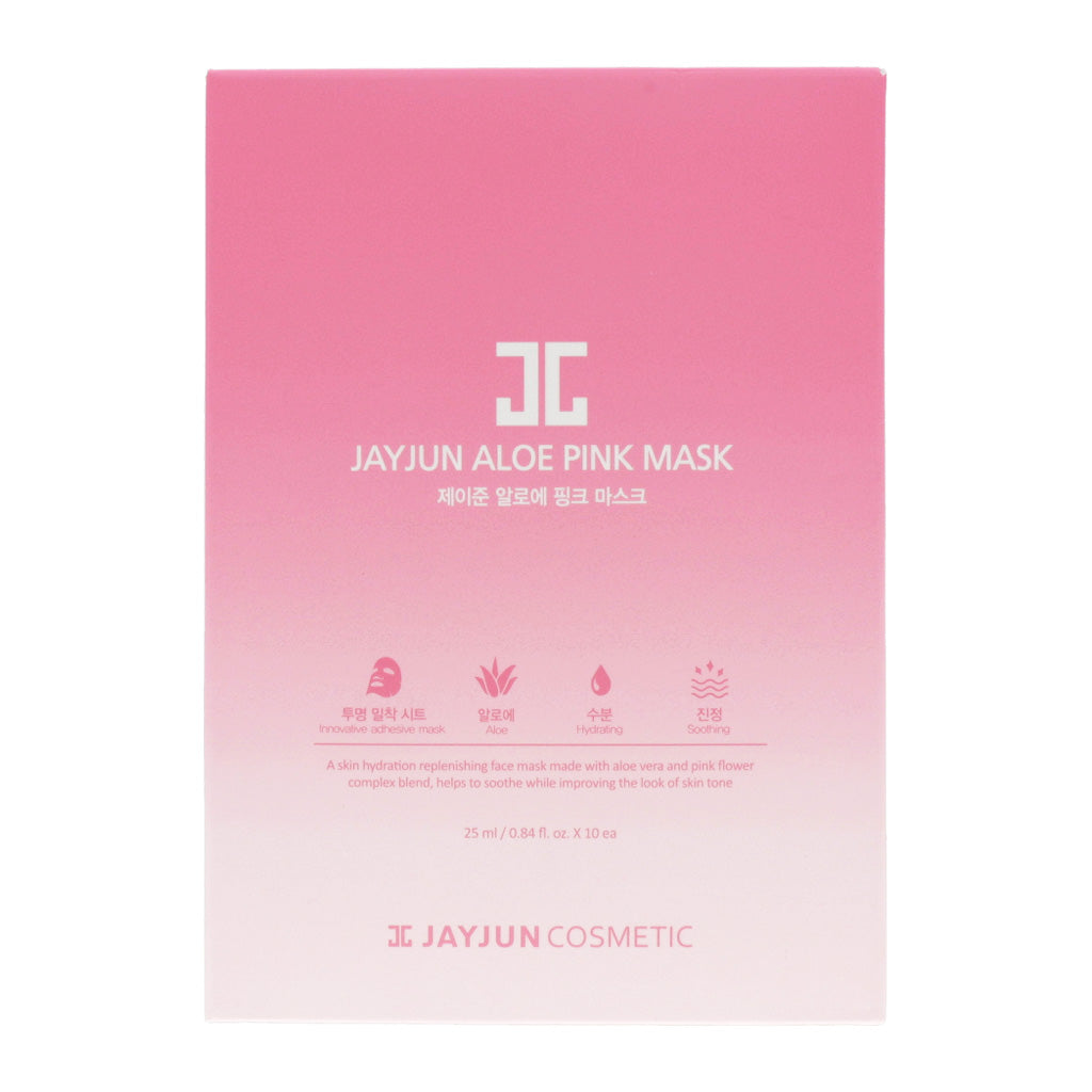 JAYJUN Aloe Pink Mask 25ml-1box (10ea) - Dodoskin
