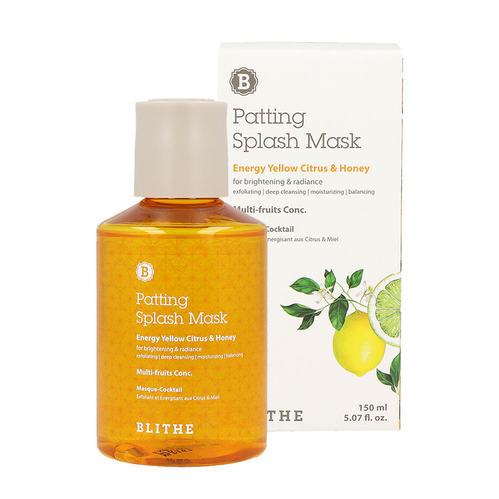 [BLITHE] Patting Splash Mask Energy Citrus & Honey 150ml - Dodoskin