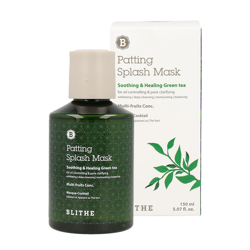 Patting Splash Mask Soothing & Healing Green Tea 150ml – Dodoskin