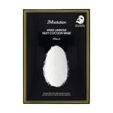 JM Solution Masque coco-coon soyeux lumineux à eau noire 10ea - Dodoskin