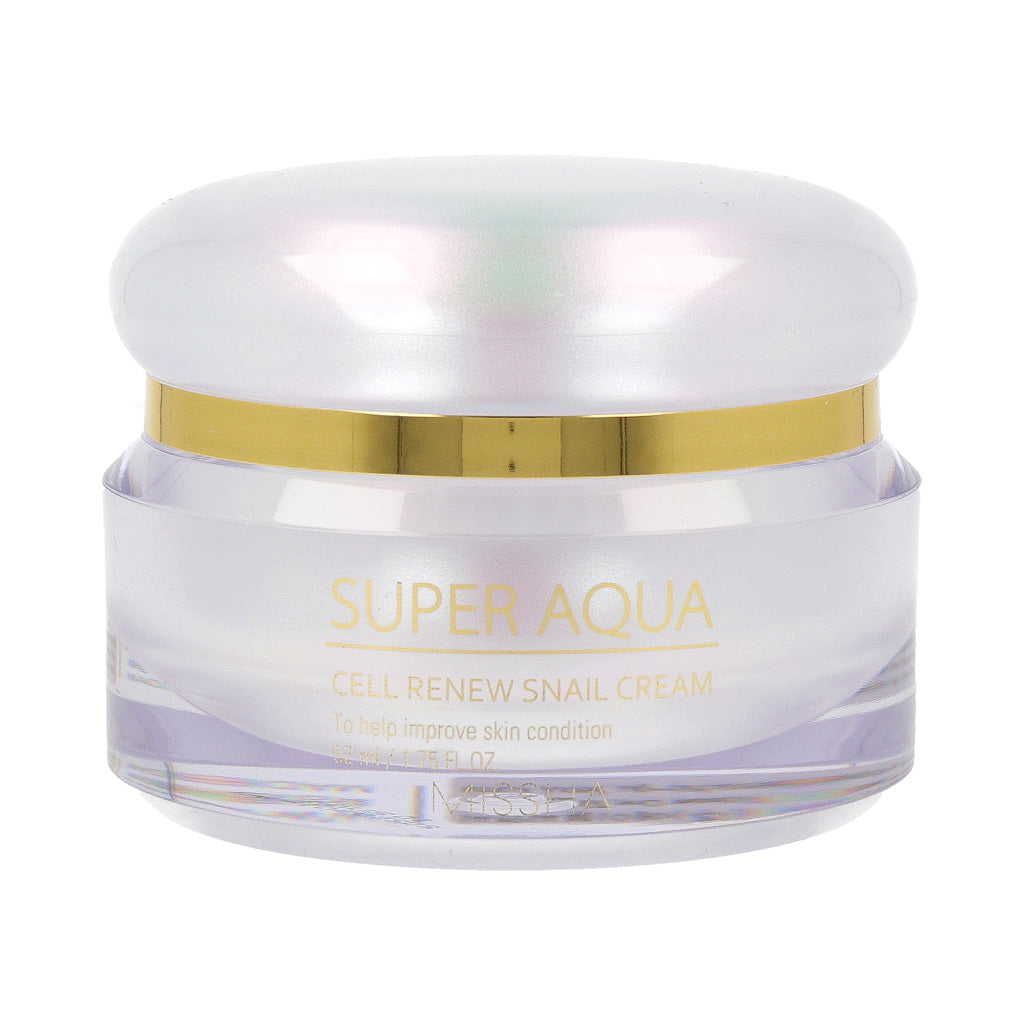 [US exclusif] MISSHA Super Aqua Cell Renew Snail Cream 52 ml - Dodoskin