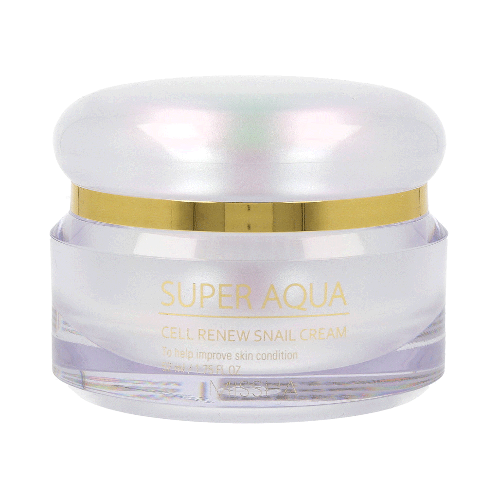 MISSHA Super Aqua Cell Renew Snail Cream 52ml - Dodoskin