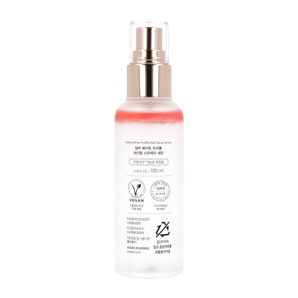 D’ALBA White Truffle Skin Calming Vital Spray Serum 100ml - Dodoskin