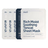 [US Exclusive] Klairs Rich Moist Soothing Tencel Sheet Mask 25ml x 5ea - Dodoskin