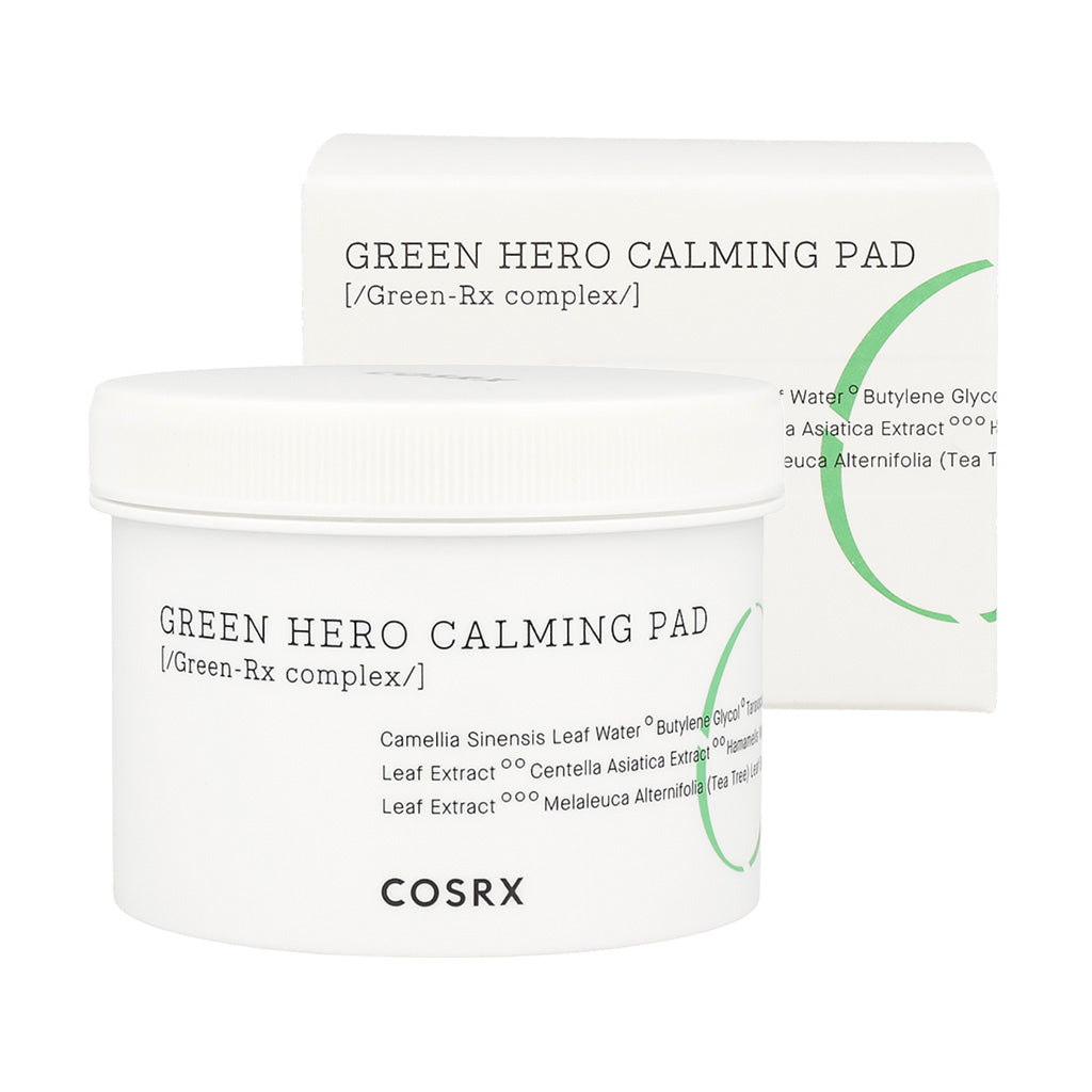COSRX One Step Green Hero Calming Pad 70ea - Dodoskin