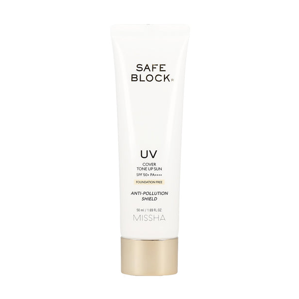 MISSHA Safe Block RX Cover Tone Up Sun SPF50+ PA++++ 50ml - Dodoskin